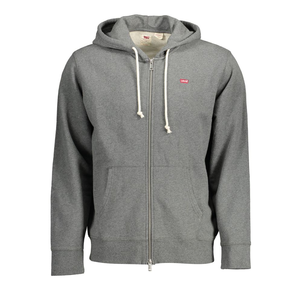 Gray Cotton Sweater - ventzia