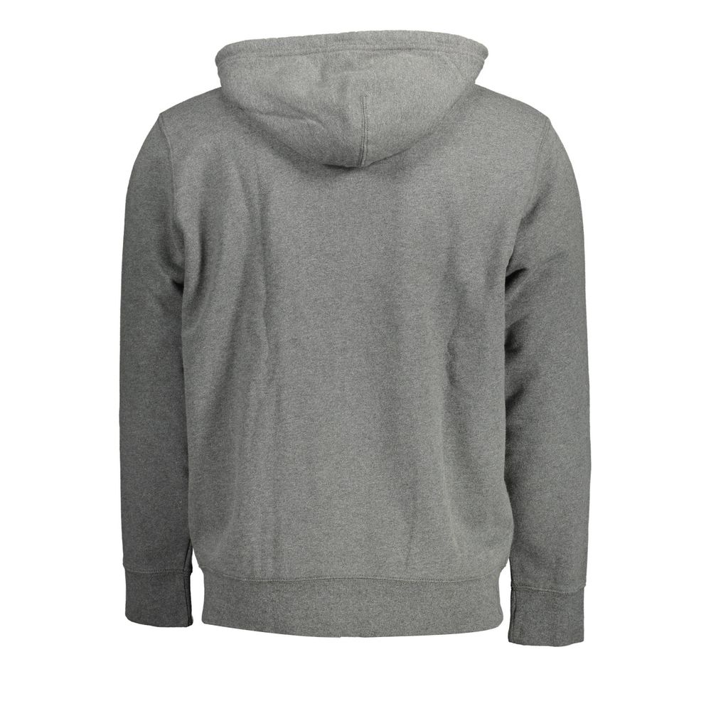 Gray Cotton Sweater - ventzia