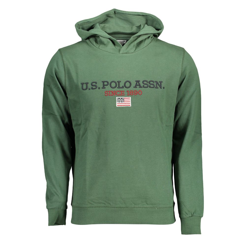 Green Cotton Sweater - ventzia