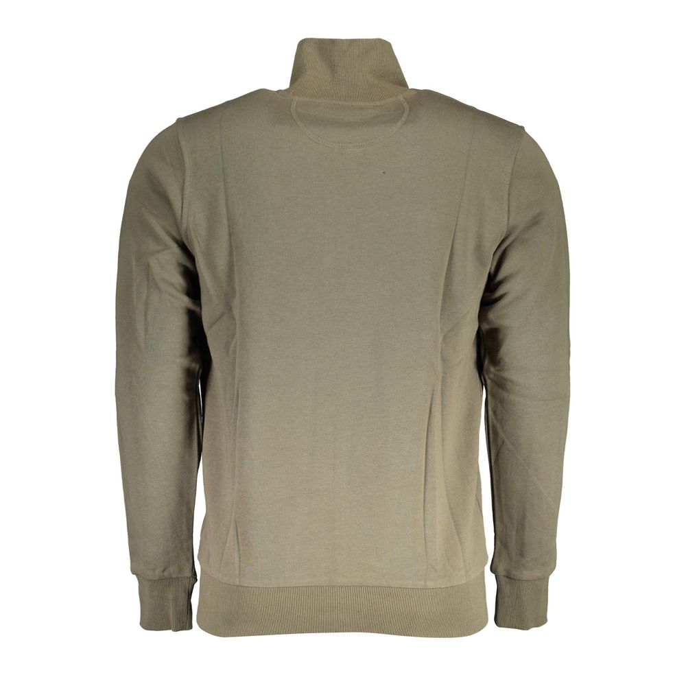 Green Cotton Sweater - ventzia
