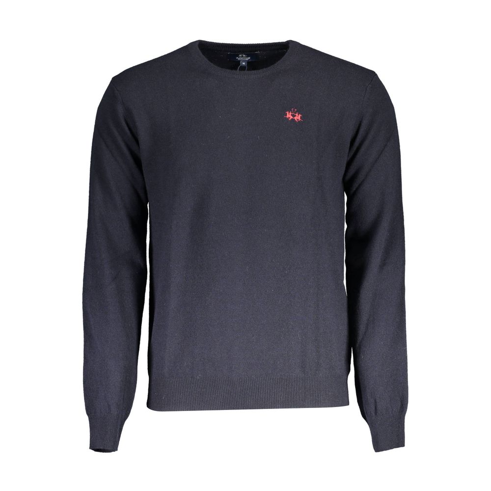 Blue Wool Sweater - ventzia