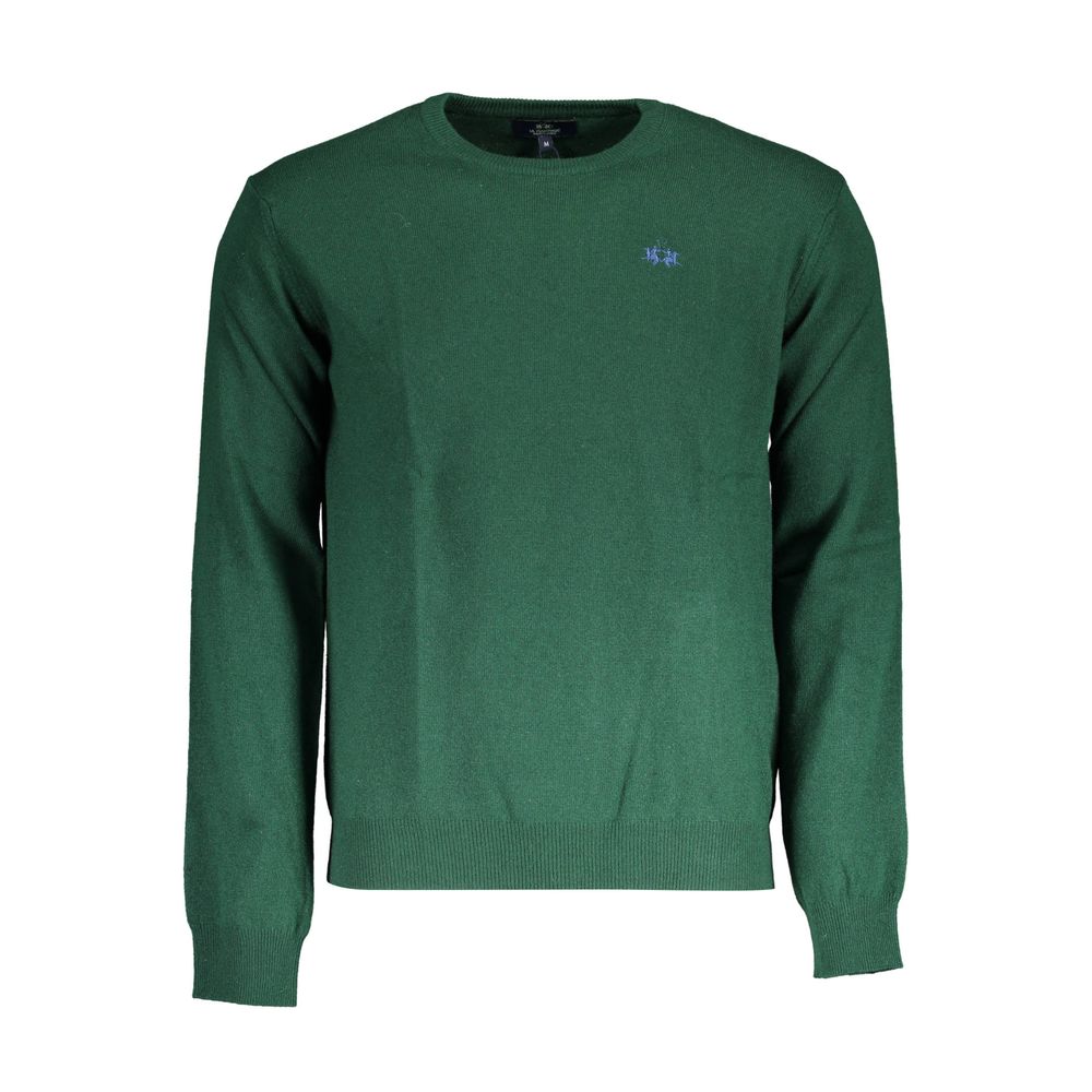 Green Wool Sweater - ventzia