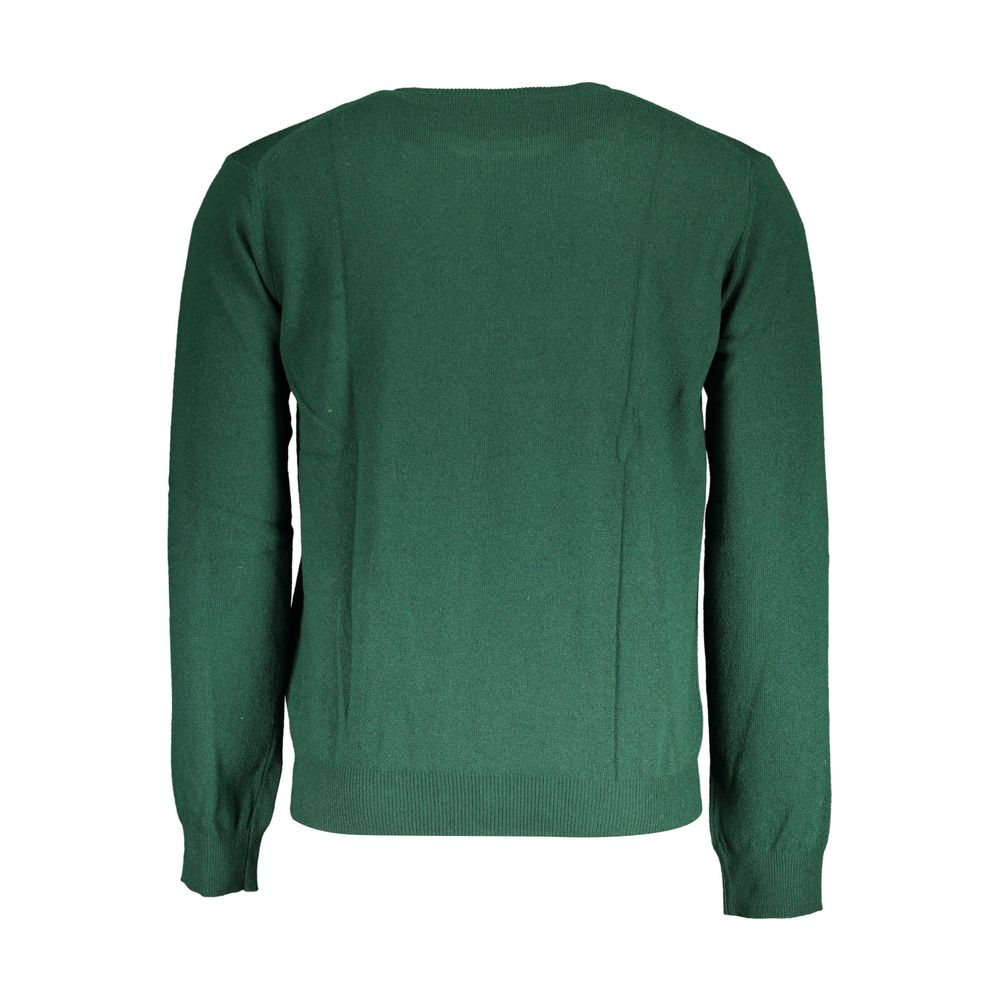 Green Wool Sweater - ventzia