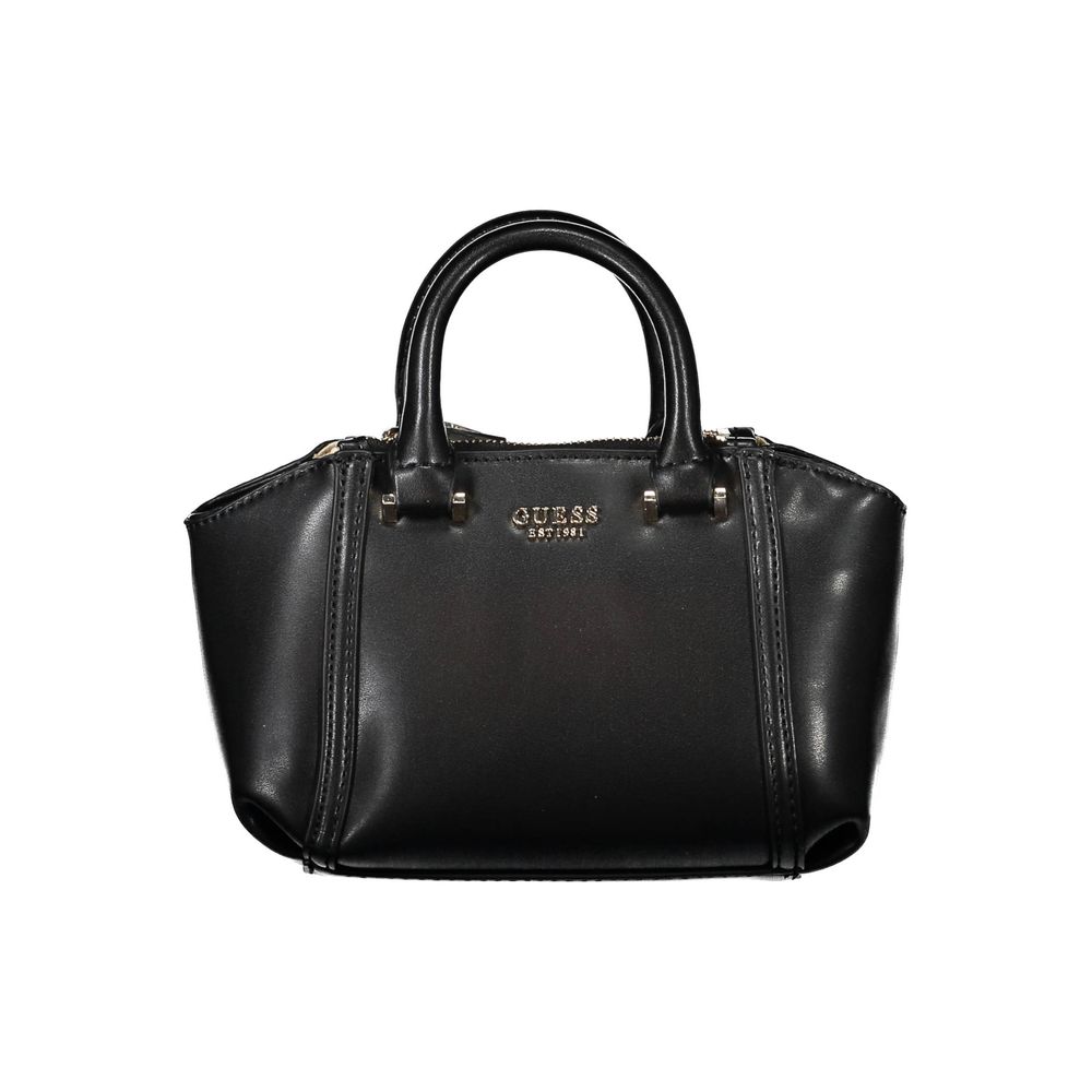 Black Polyethylene Handbag - ventzia
