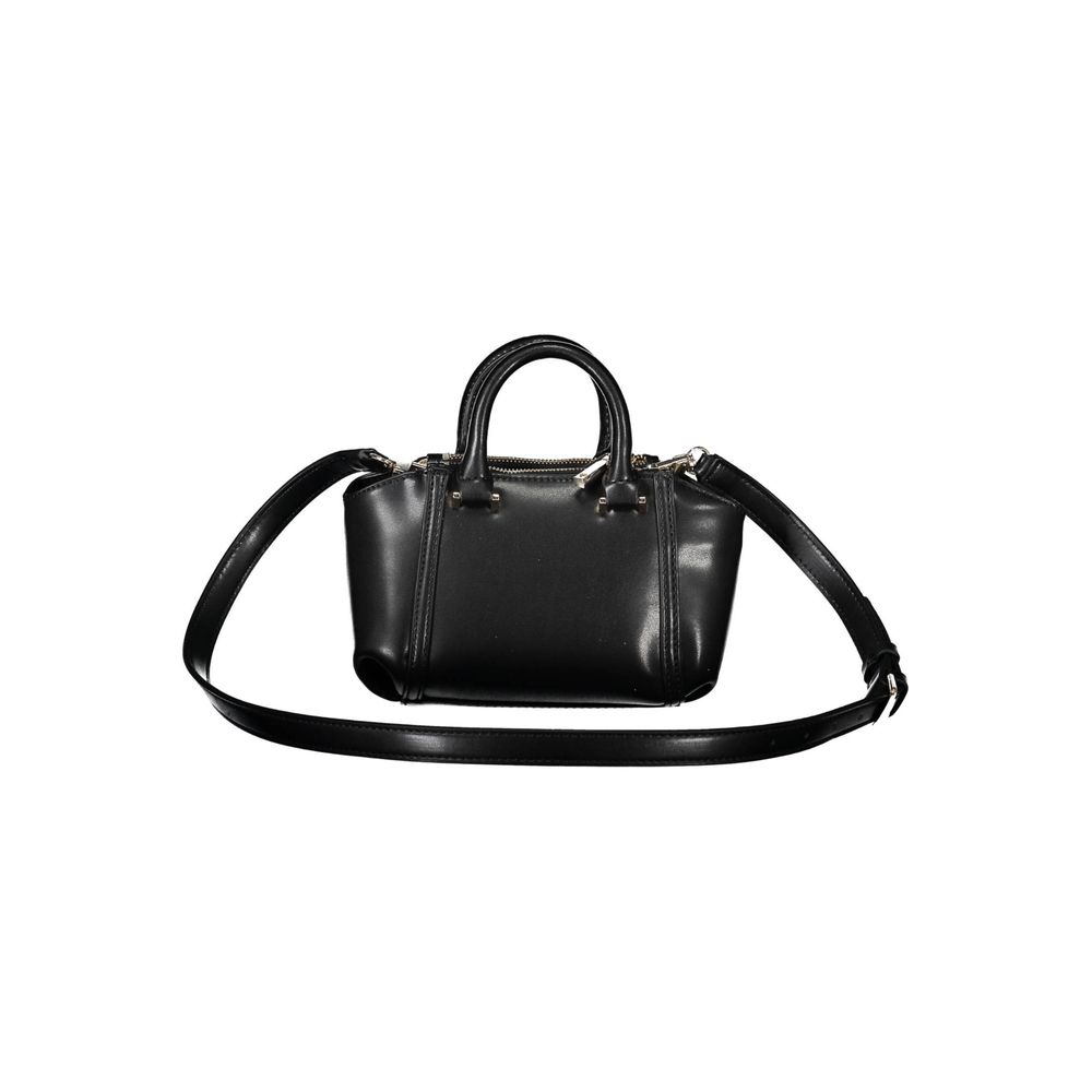 Black Polyethylene Handbag - ventzia