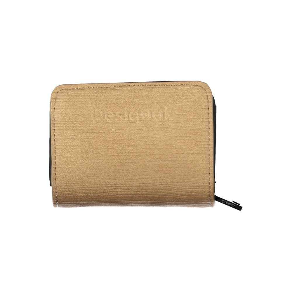 Brown Polyethylene Wallet - ventzia