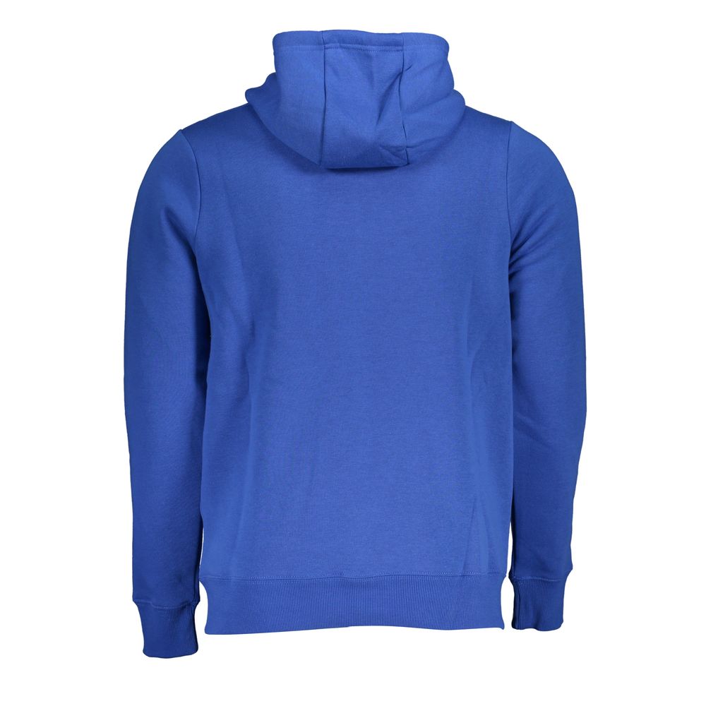 Blue Cotton Sweater - ventzia
