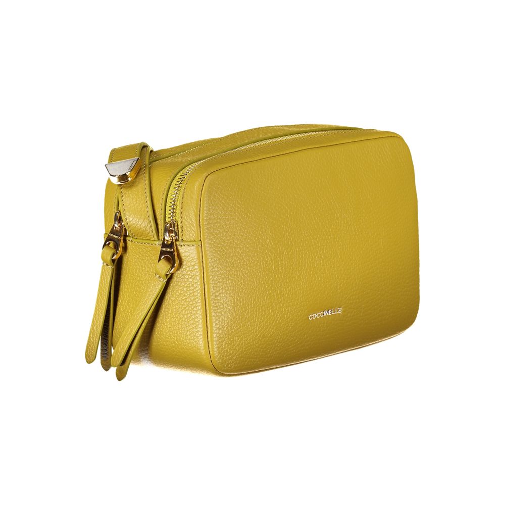 Green Leather Handbag - ventzia
