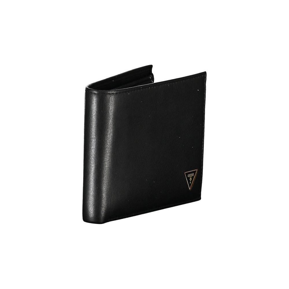 Black Leather Wallet - ventzia