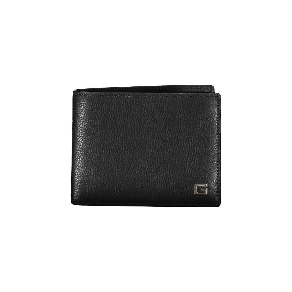 Black Leather Wallet - ventzia