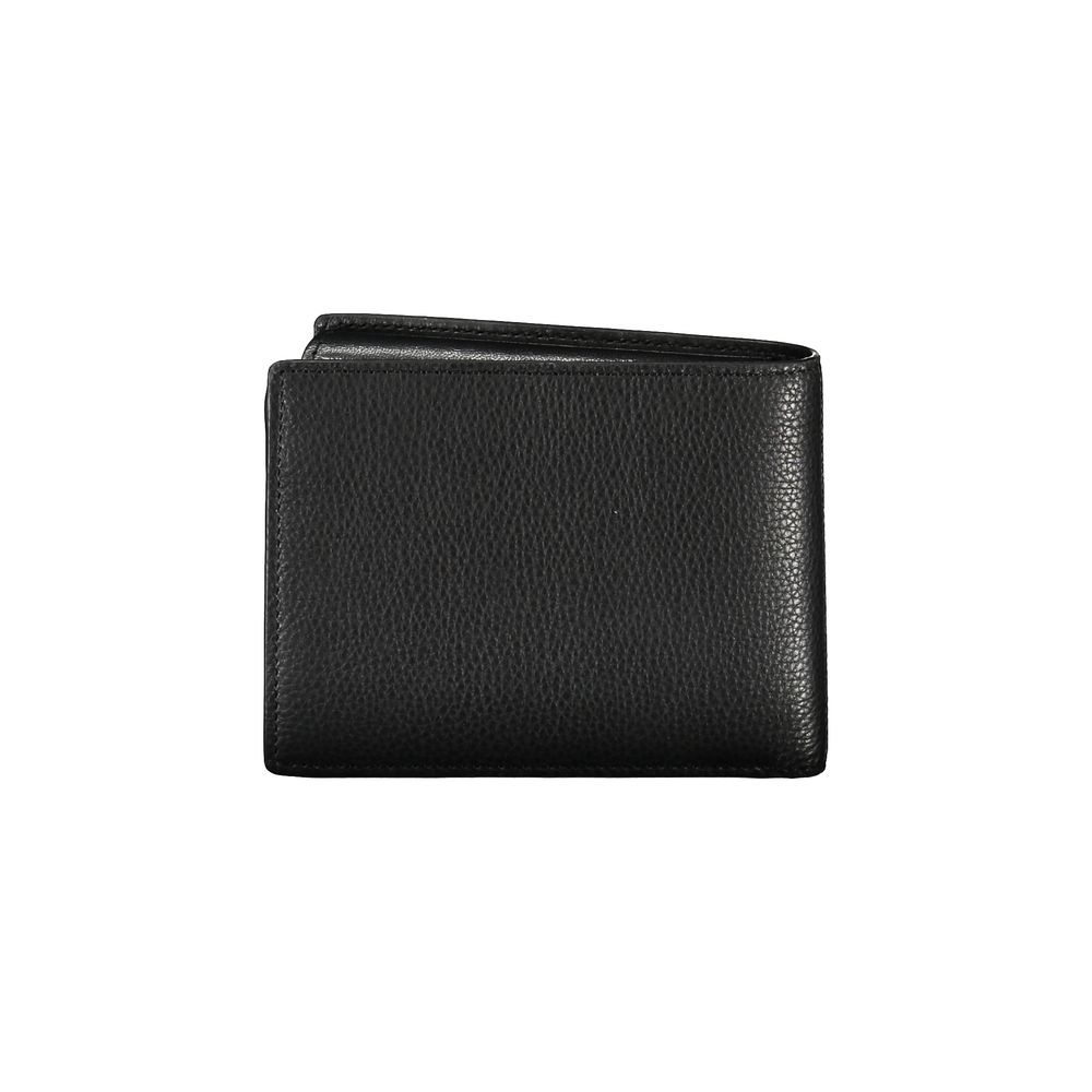Black Leather Wallet - ventzia