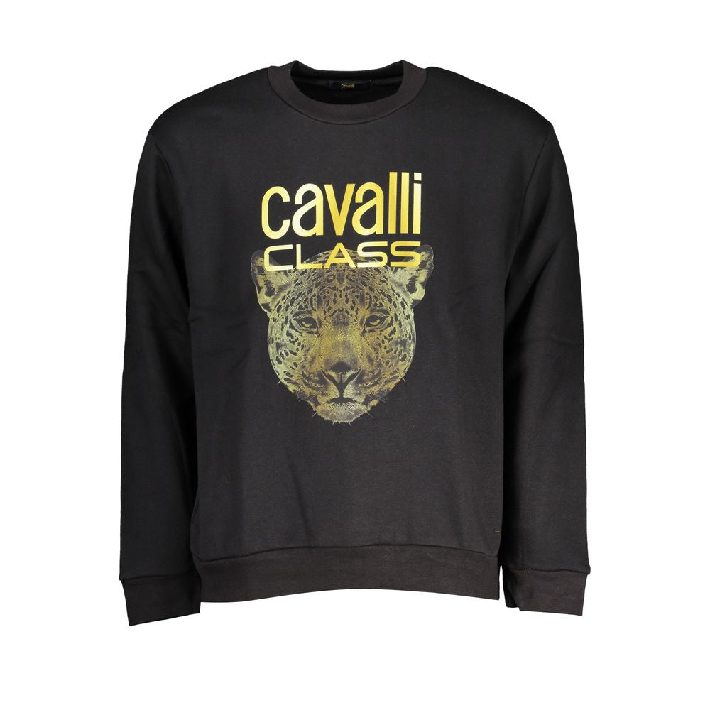 Black Cotton Women Sweater - ventzia
