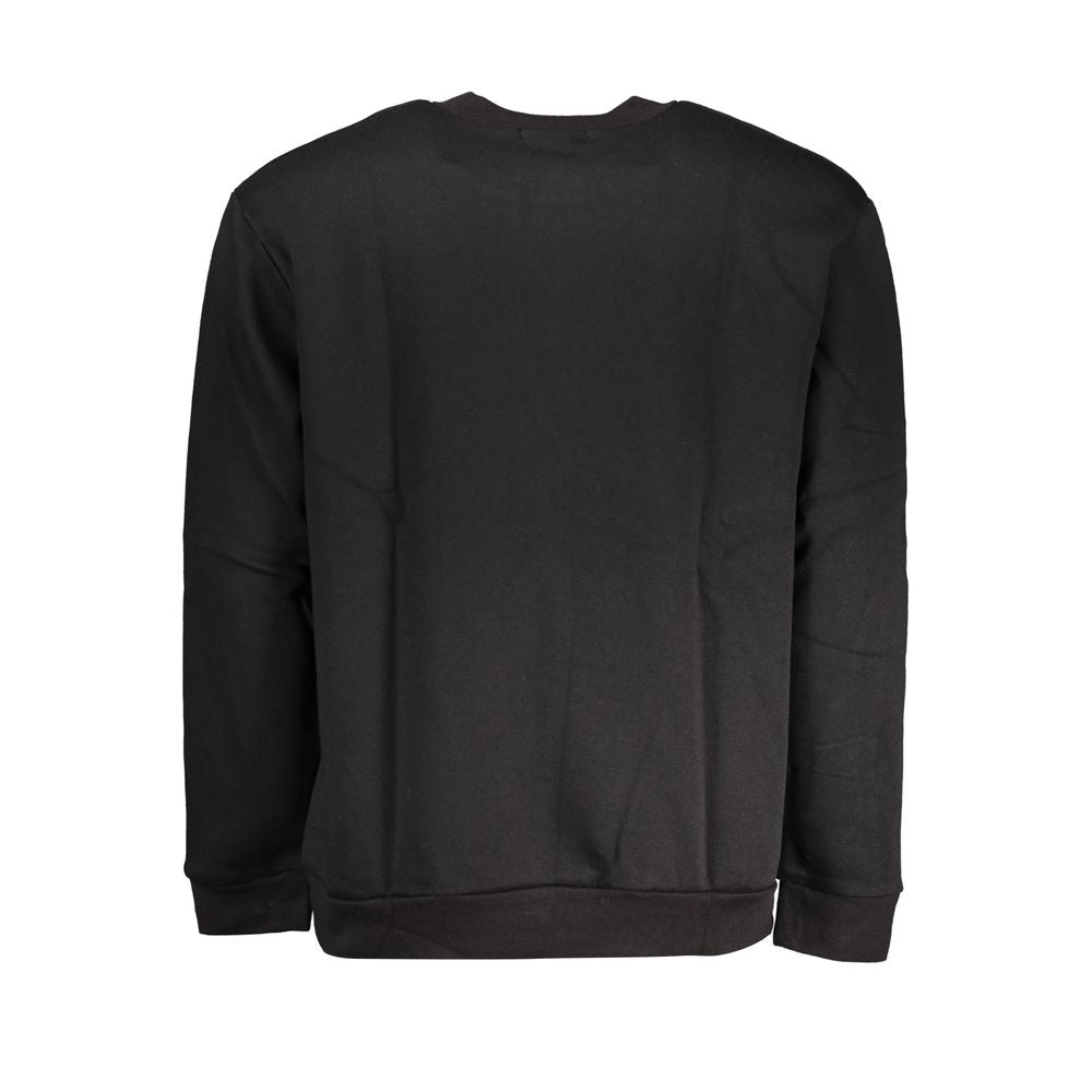 Black Cotton Women Sweater - ventzia