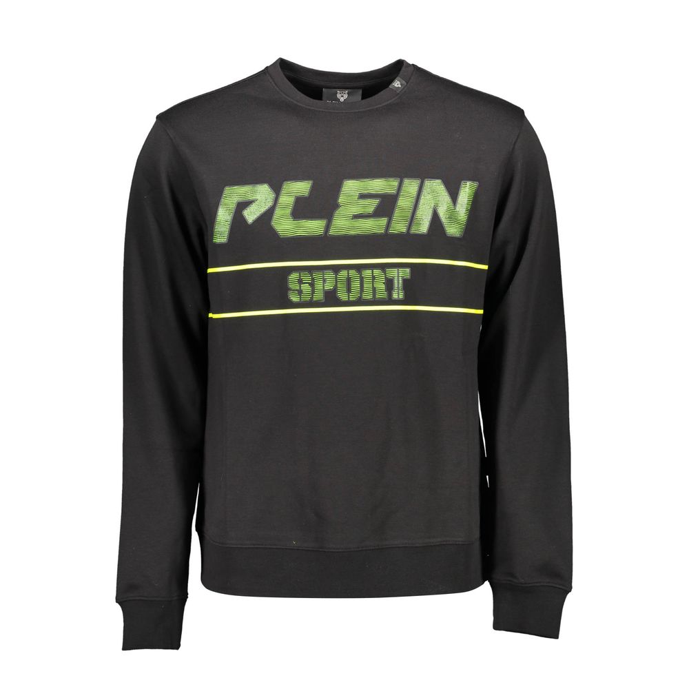 Black Cotton Sweater - ventzia