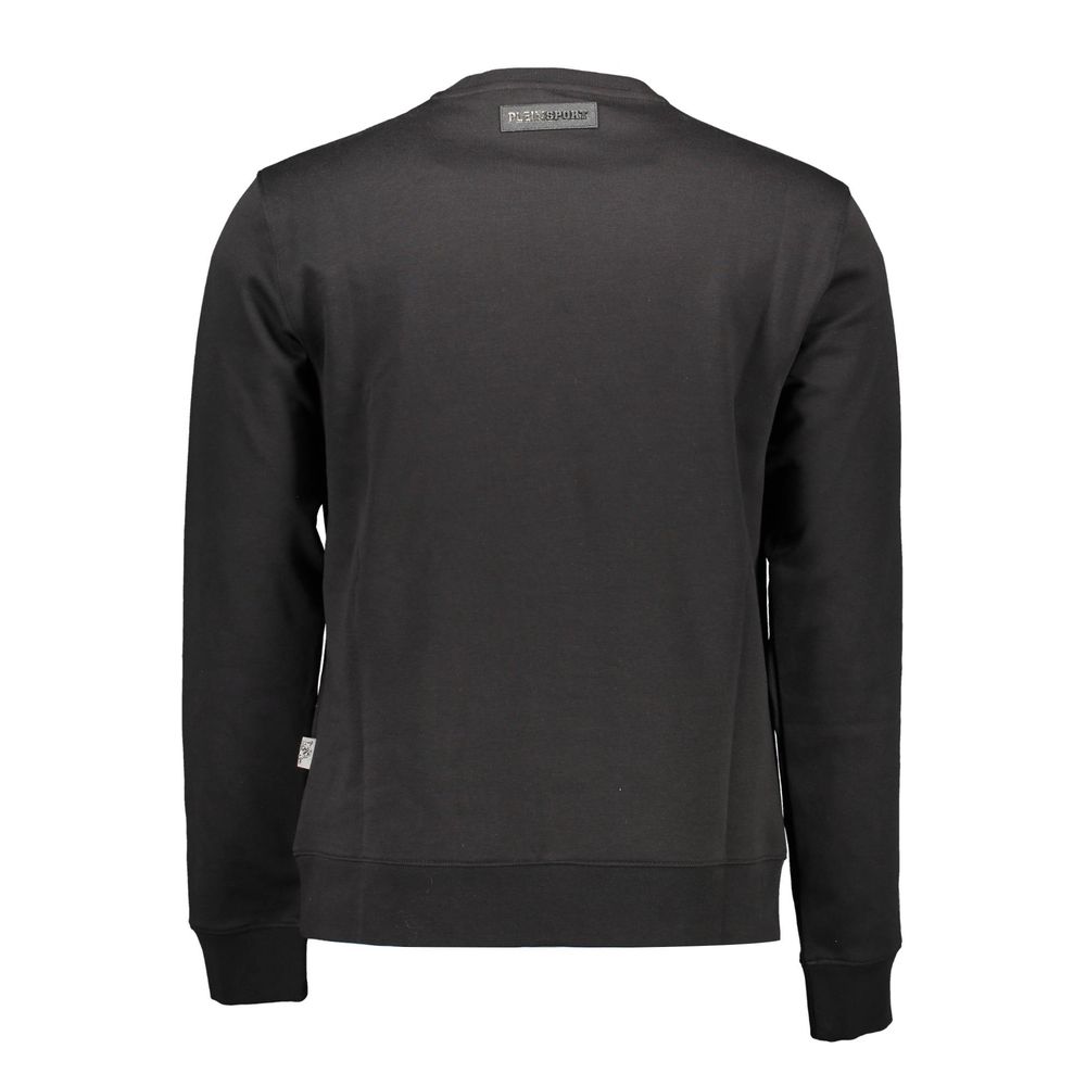 Black Cotton Sweater - ventzia