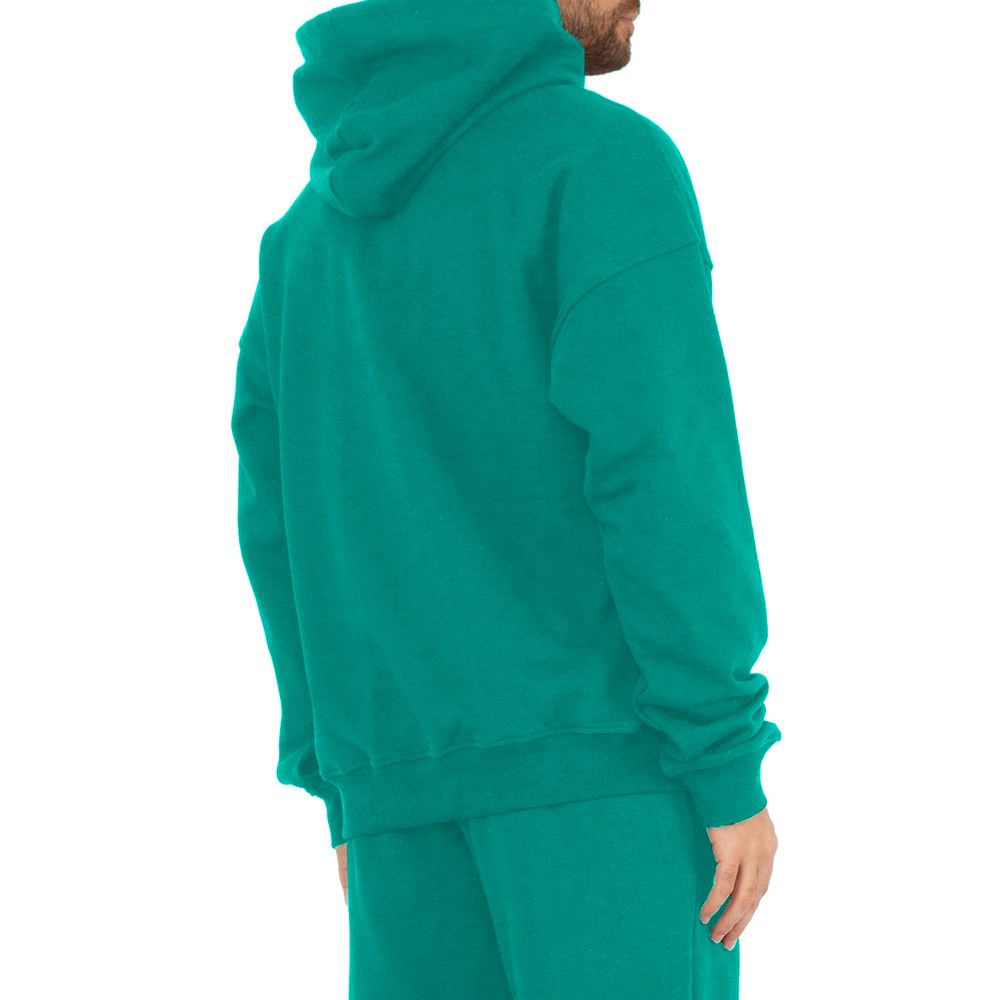 Green Cotton Sweater - ventzia