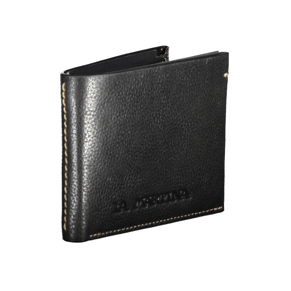 Black Leather Wallet - ventzia