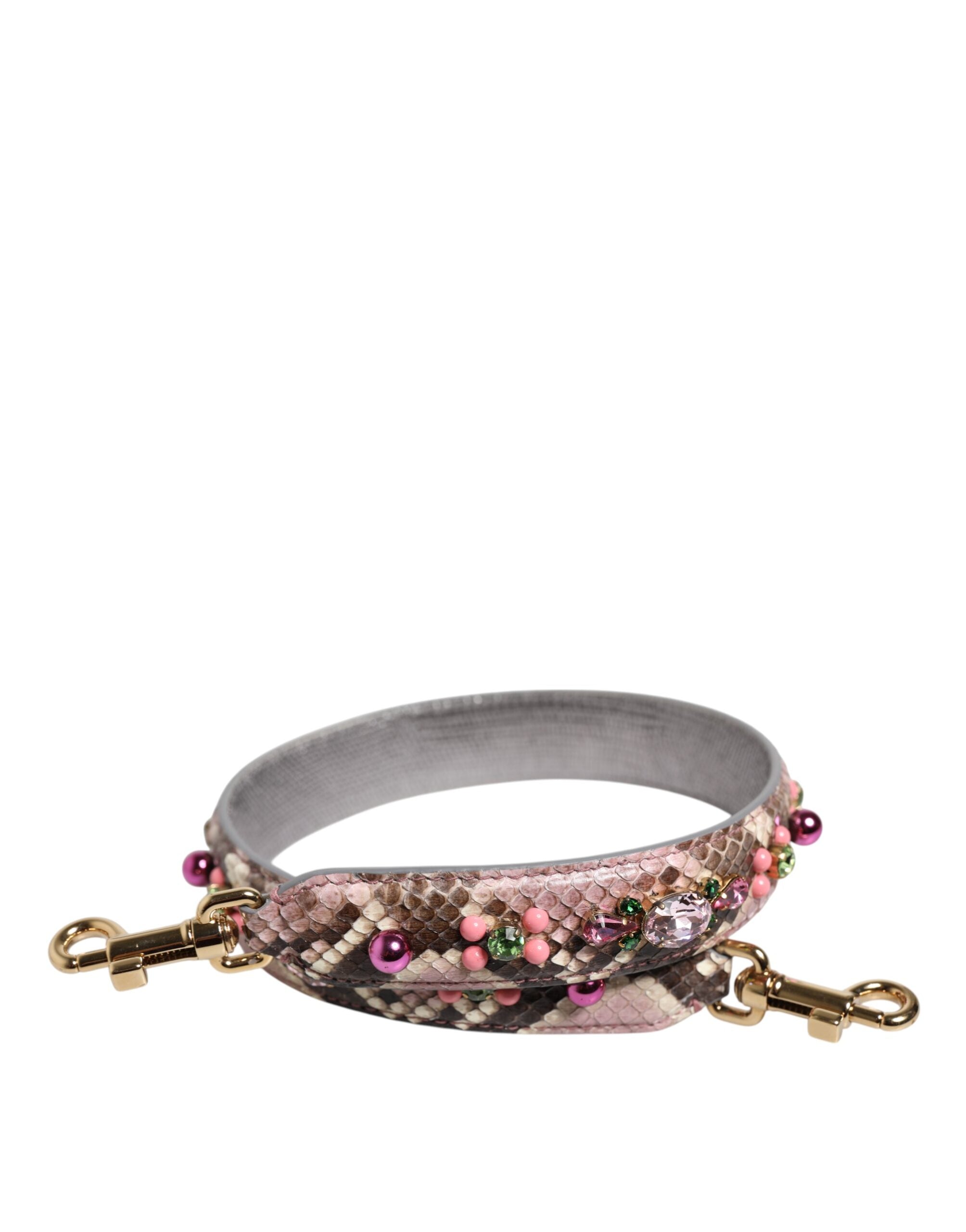 Multicolor Embellished Handbag Shoulder Strap - ventzia