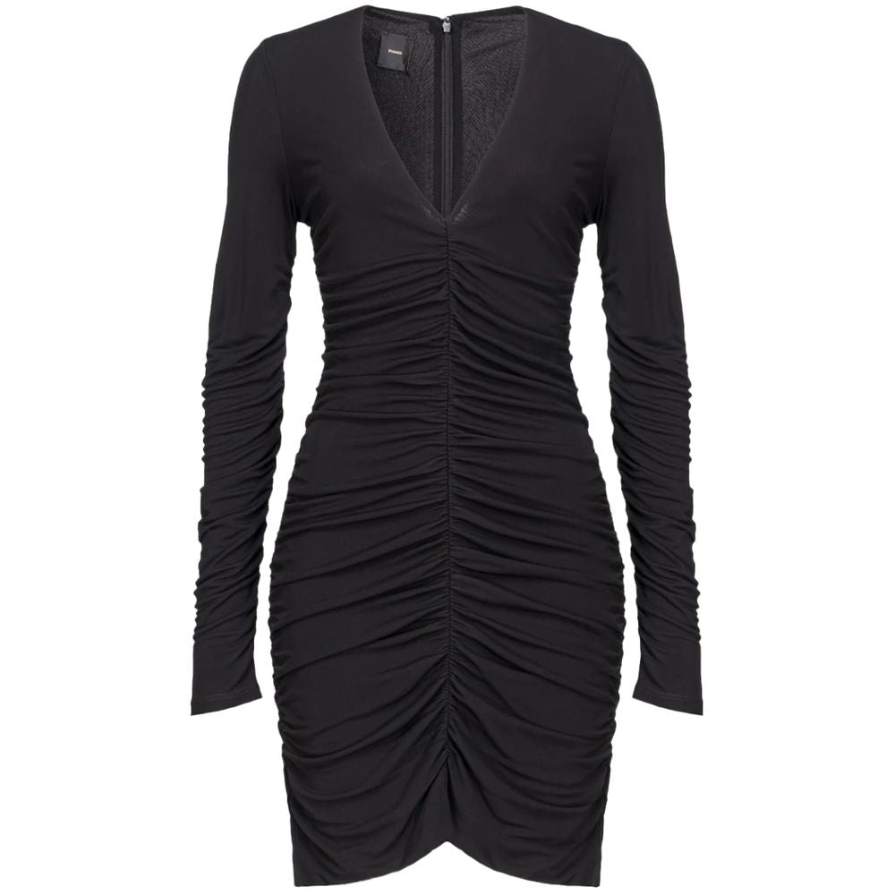 Black Nylon Dress - ventzia