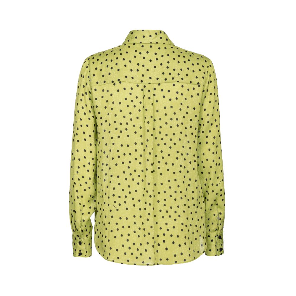 Green Polyester Shirt - ventzia