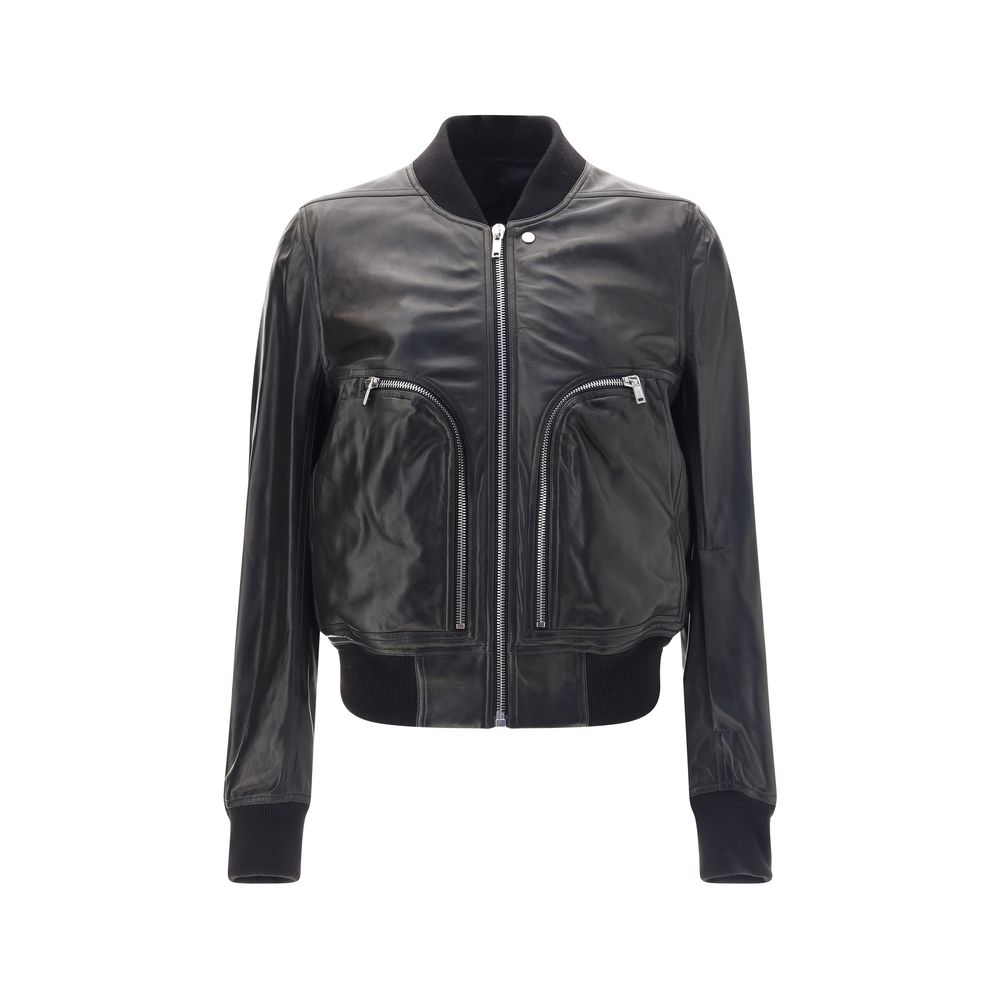 Bauhaus Flight Leather Jacket - ventzia