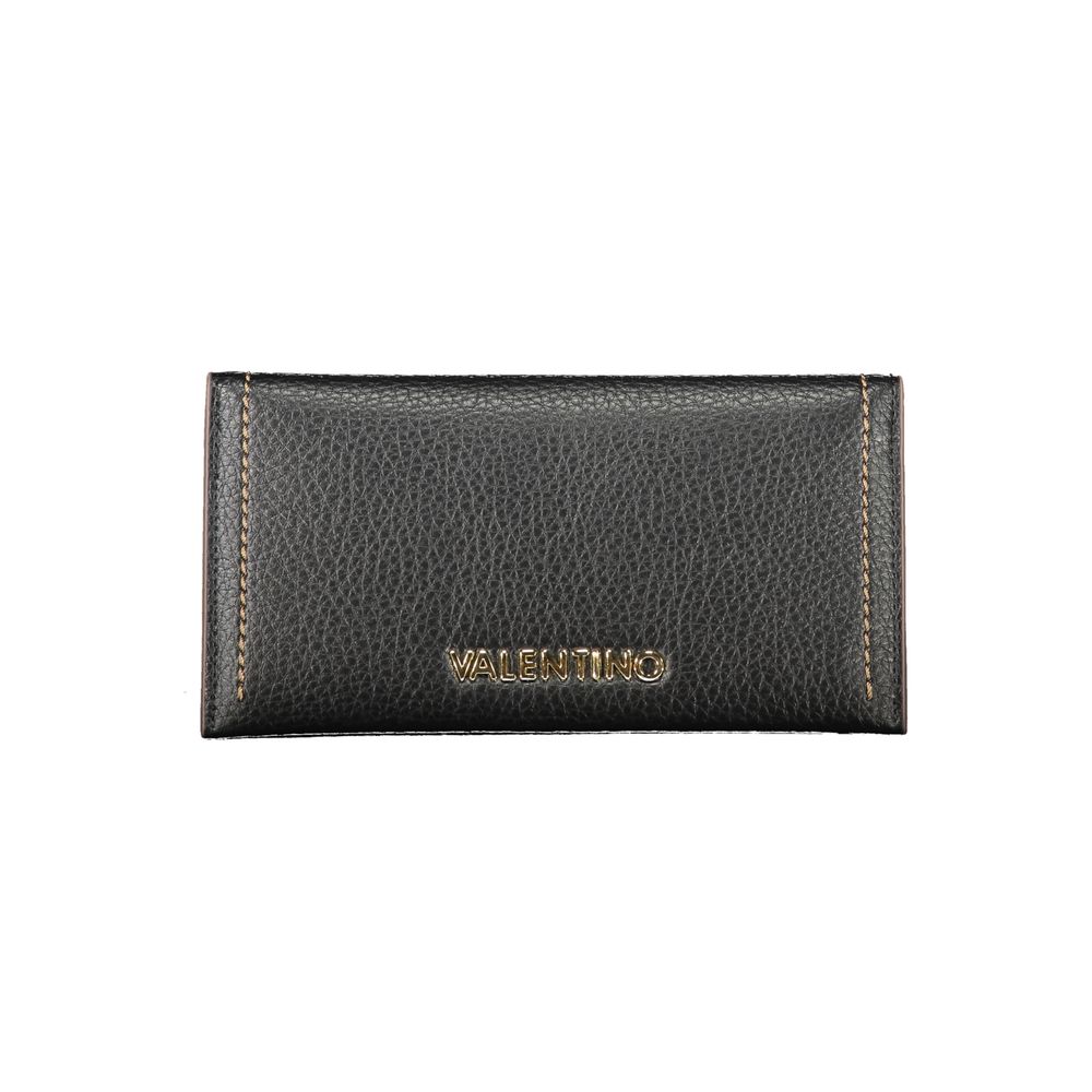 Nero Poliuretano Women Wallet - ventzia