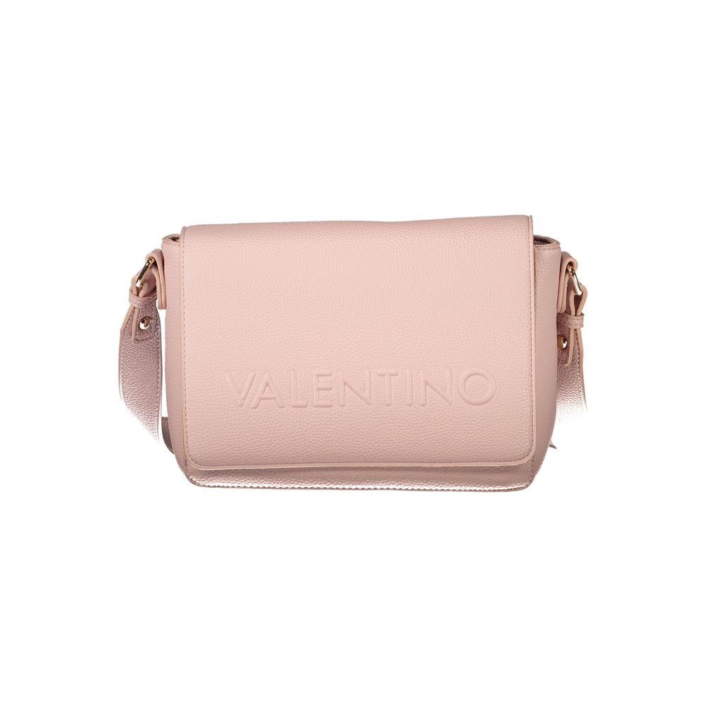 Pink Polyethylene Handbag