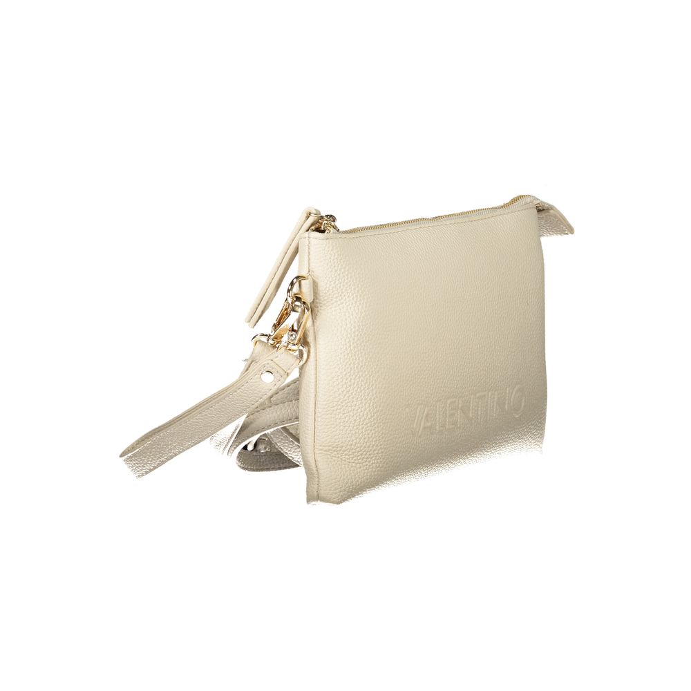 Beige Polyethylene Handbag