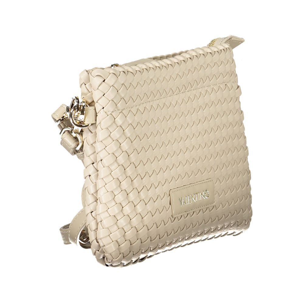 Beige Polyethylene Handbag