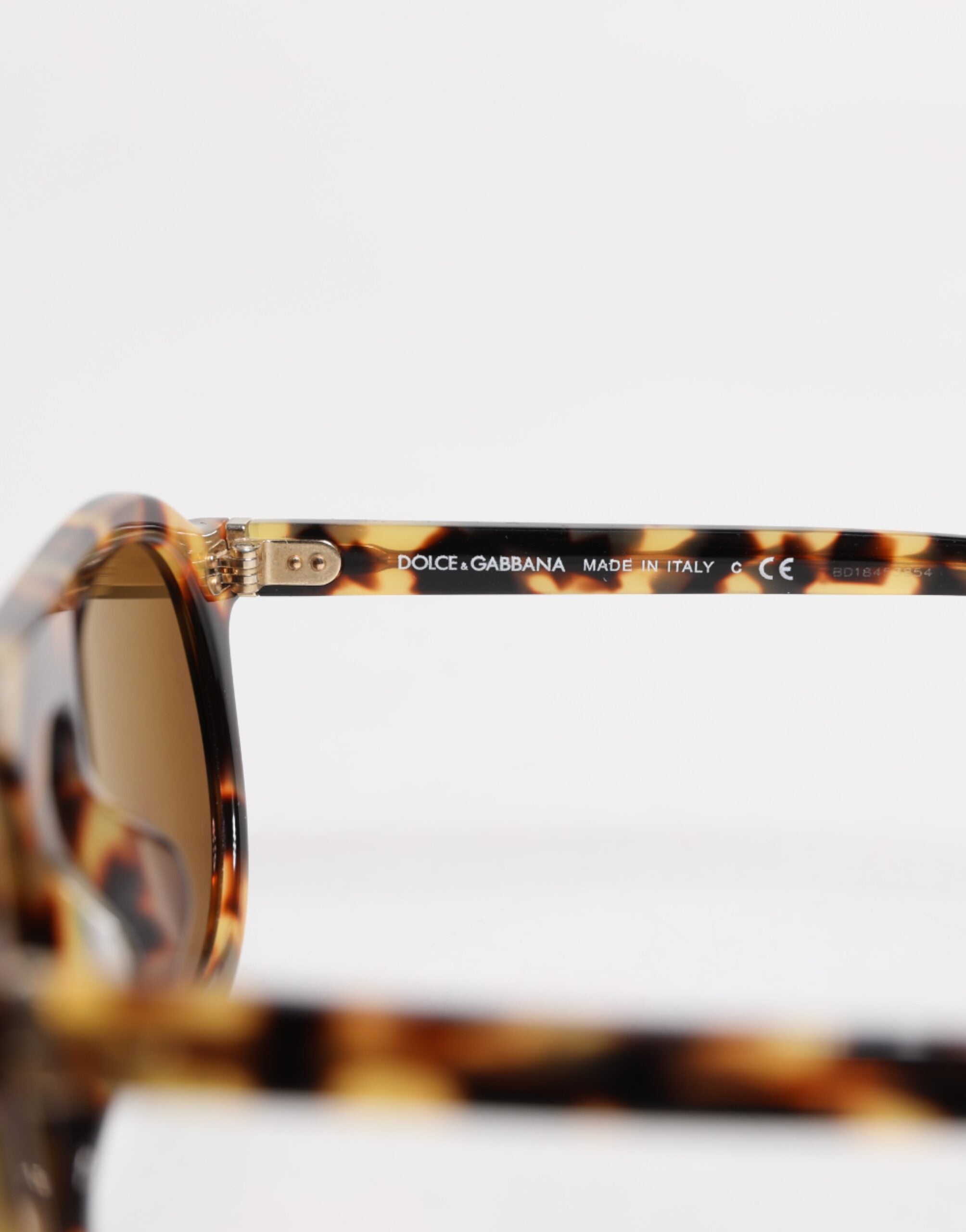 Brown Acetate Round Leopard Print Eyewear Sunglasses - ventzia