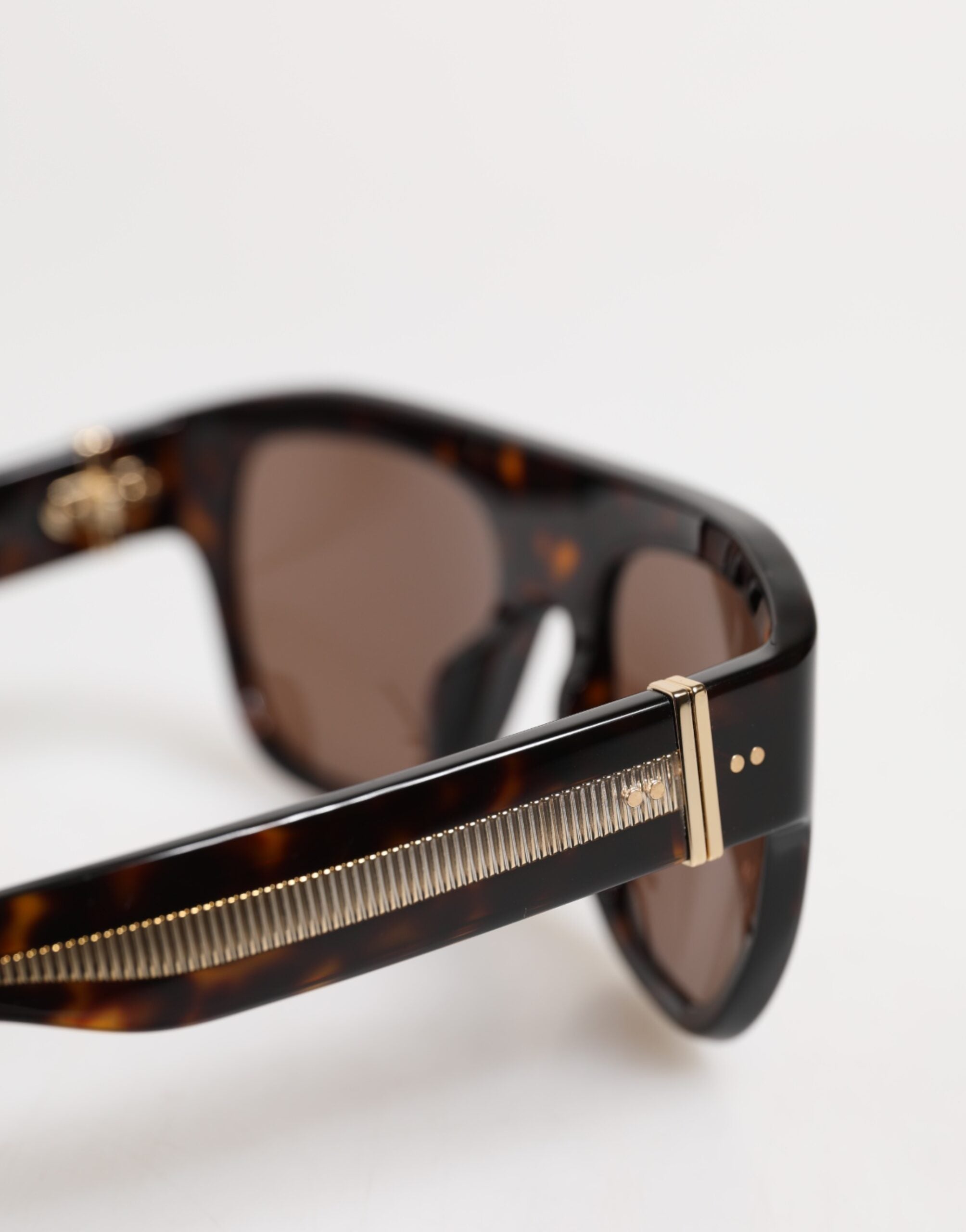 Dark Brown Havana DG4398F Square Frame Eyewear Sunglasses - ventzia