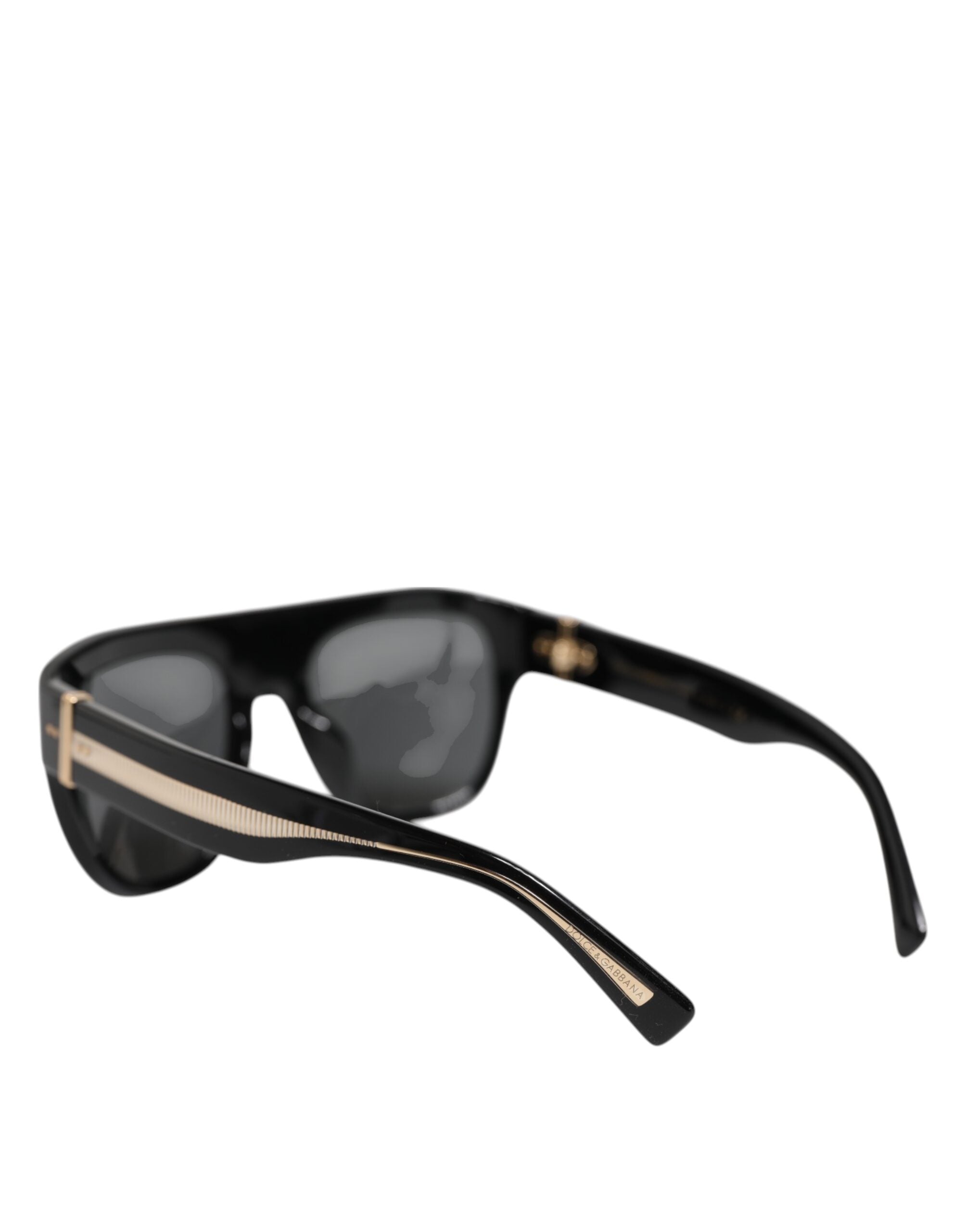 Black Square Acetate Frame DG4398-F Eyewear Sunglasses - ventzia