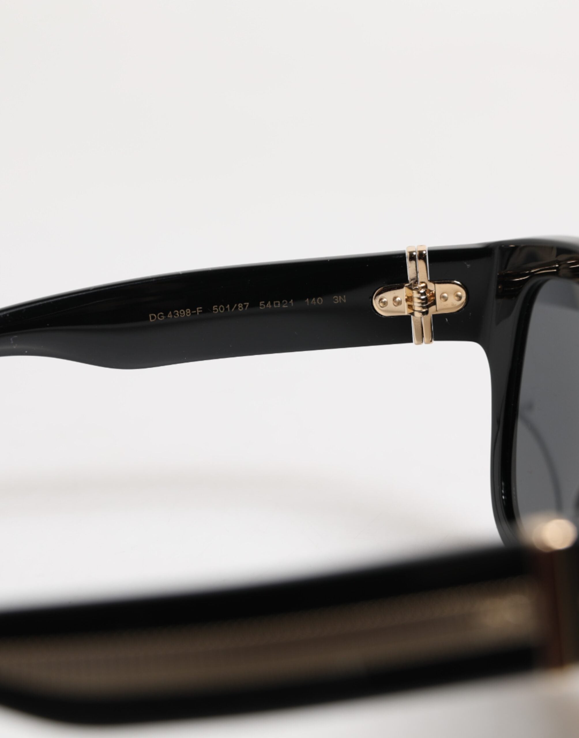 Black Square Acetate Frame DG4398-F Eyewear Sunglasses - ventzia