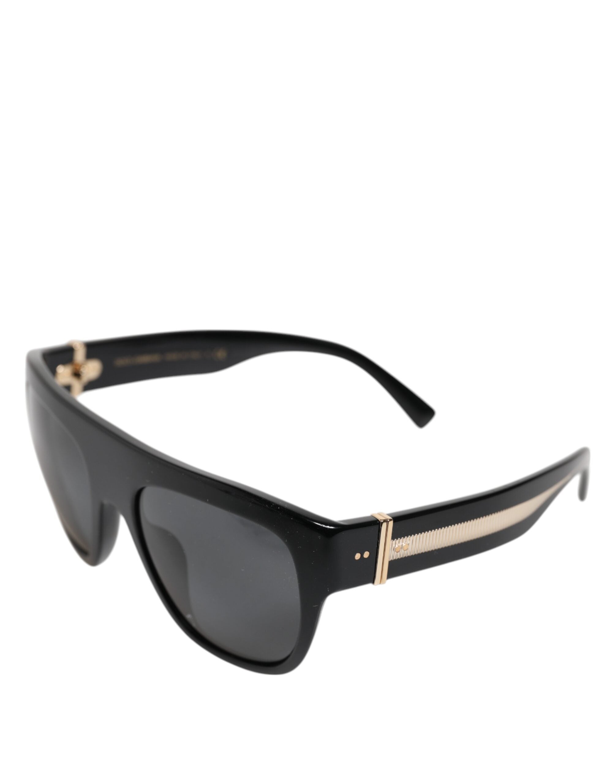 Black Square Acetate Frame DG4398-F Eyewear Sunglasses - ventzia