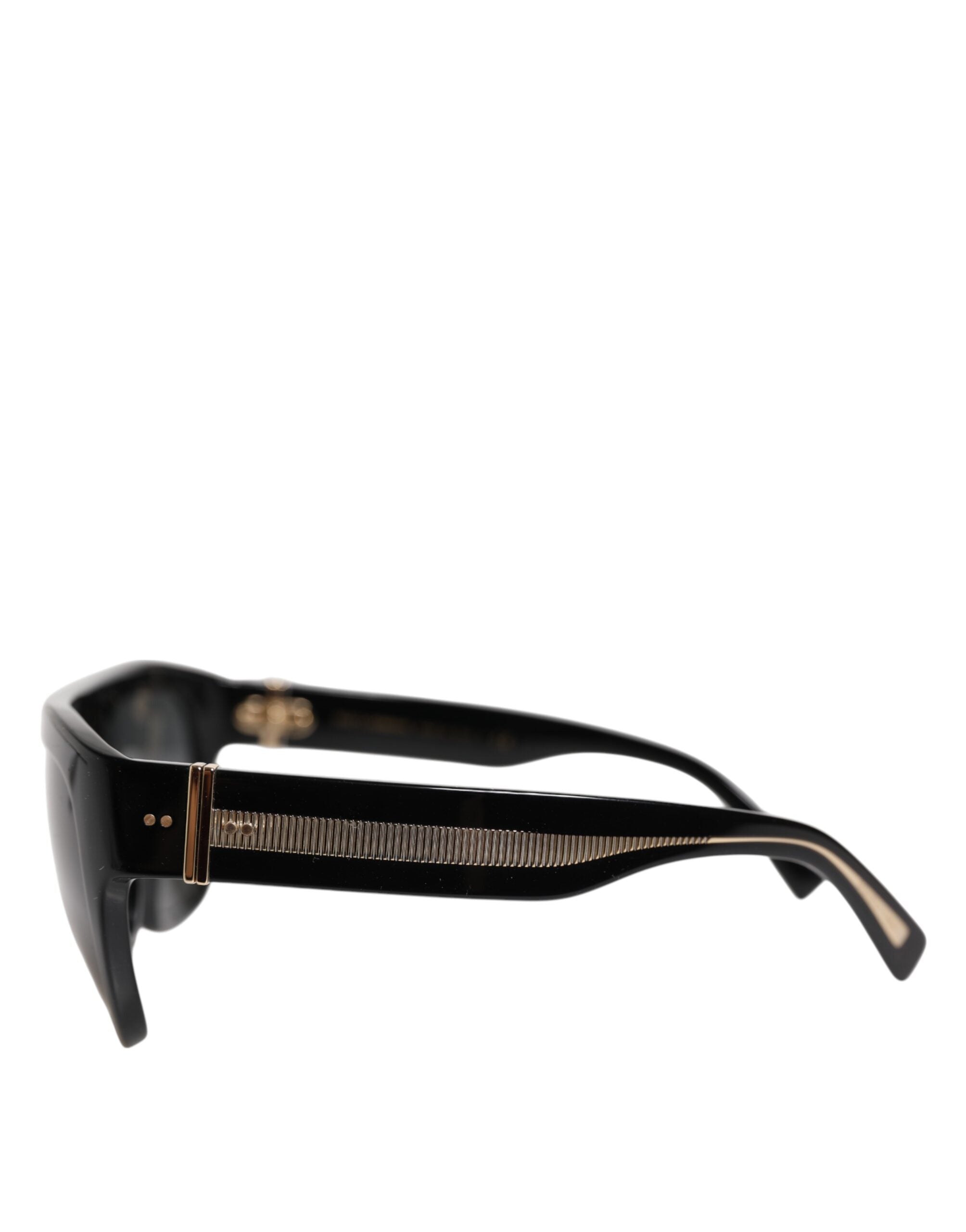Black Square Acetate Frame DG4398-F Eyewear Sunglasses - ventzia