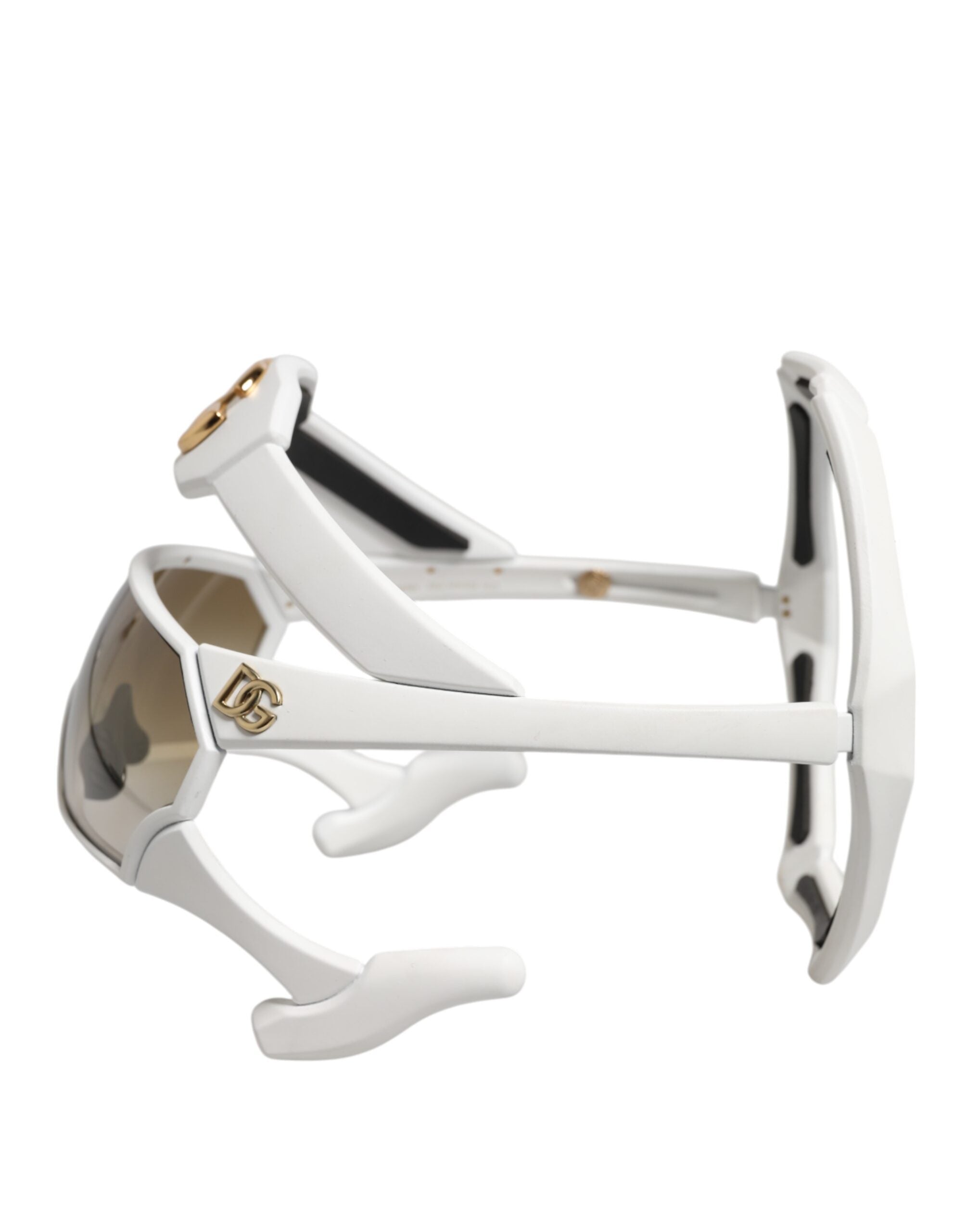 White Acetate Next Generation Mask Eyewear Sunglasses - ventzia