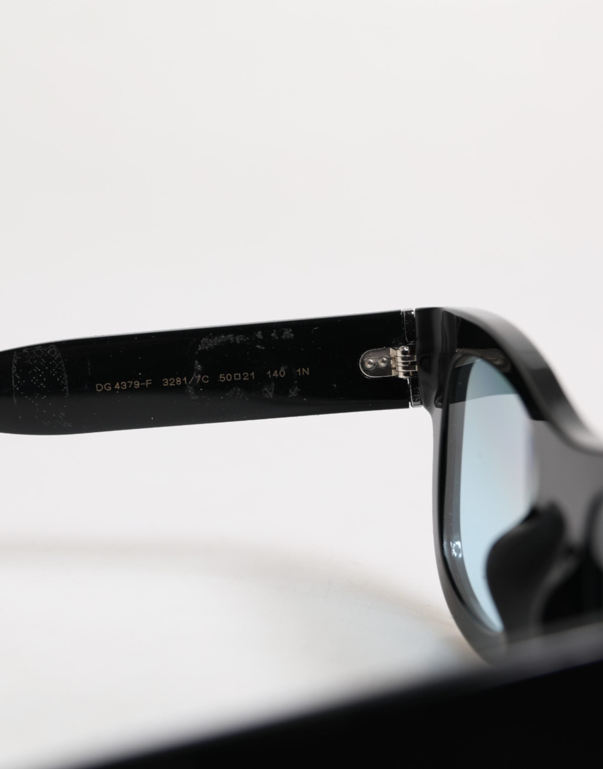 Blue Black Marbled Metal DG2215K Eyewear Sunglasses - ventzia