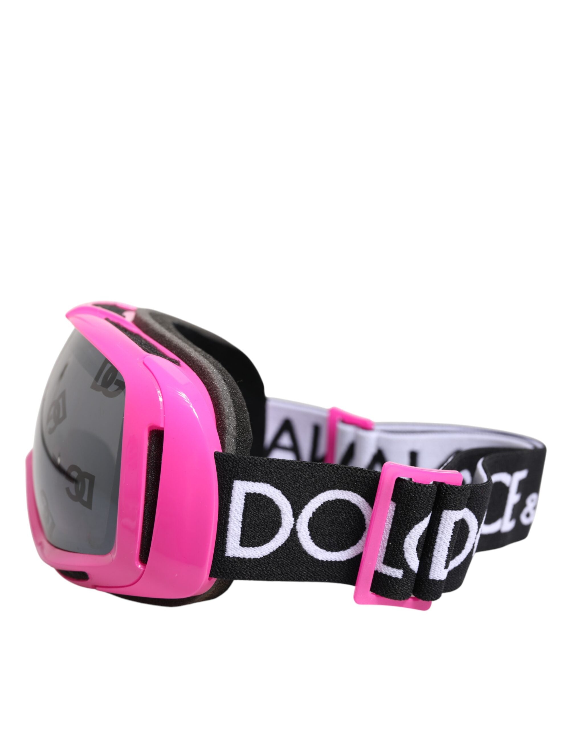 Fuchsia Pink Logo Ski Goggles DG6182 Mask Sunglasses - ventzia