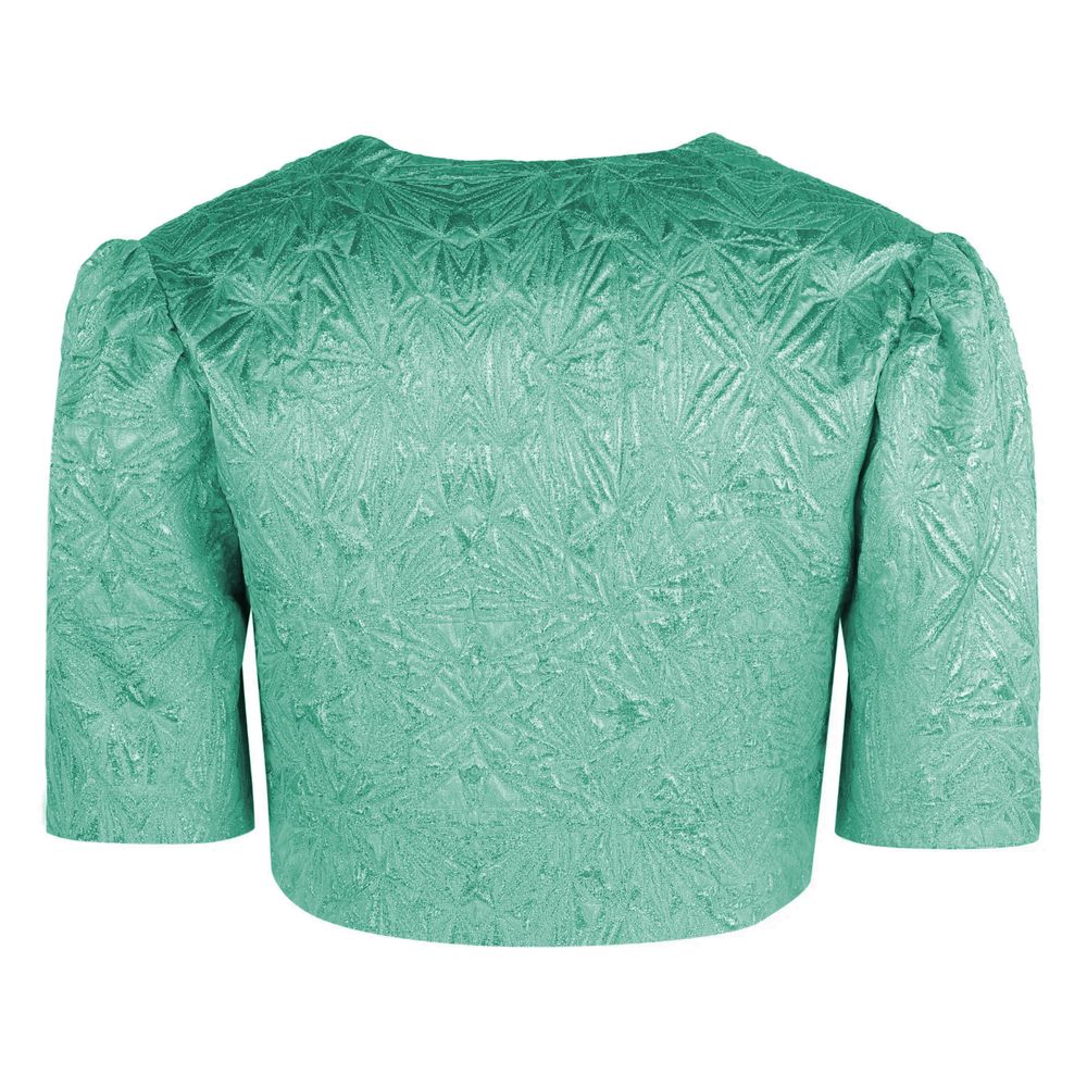 Green Polyester Tops & T-Shirt - ventzia