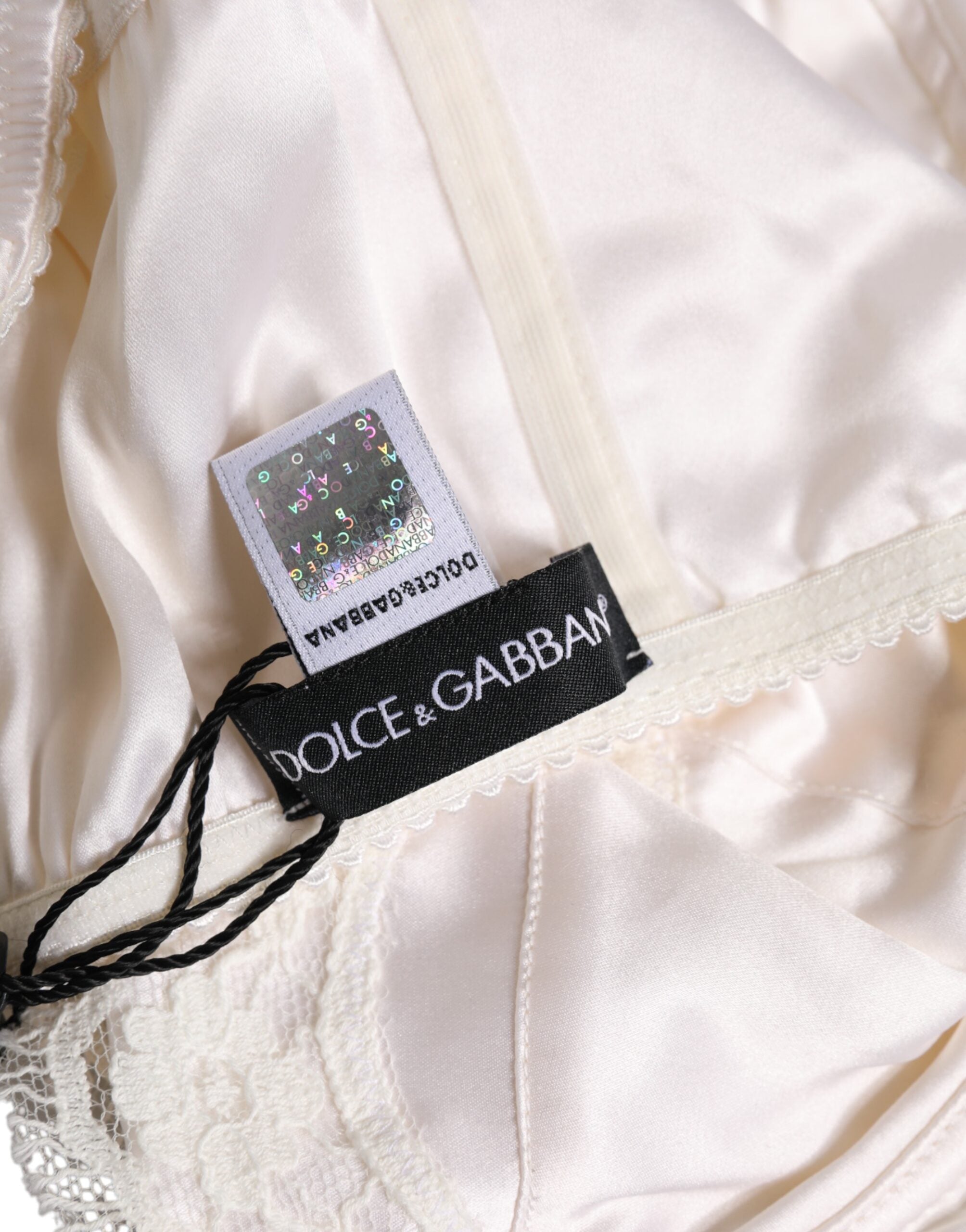 White Silk Underwired Balconette Bra Underwear - ventzia