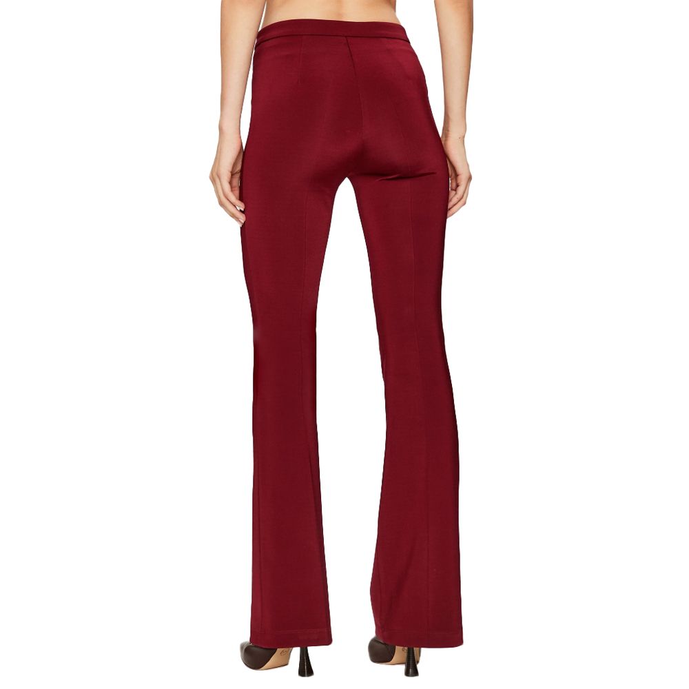 Red Viscose Jeans & Pant - ventzia