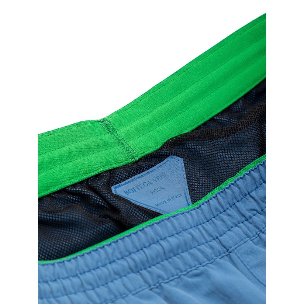Blue Polyamide Swim Short - ventzia