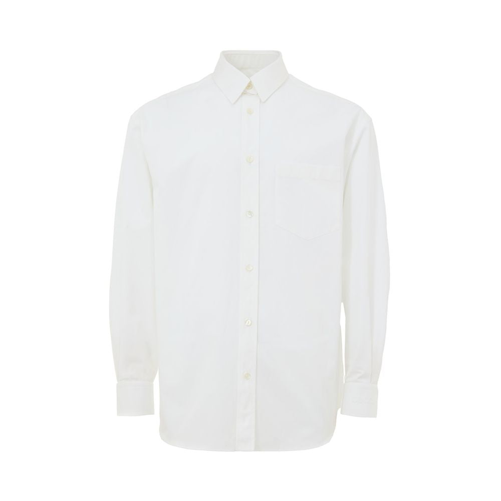 White Cotton Shirt - ventzia