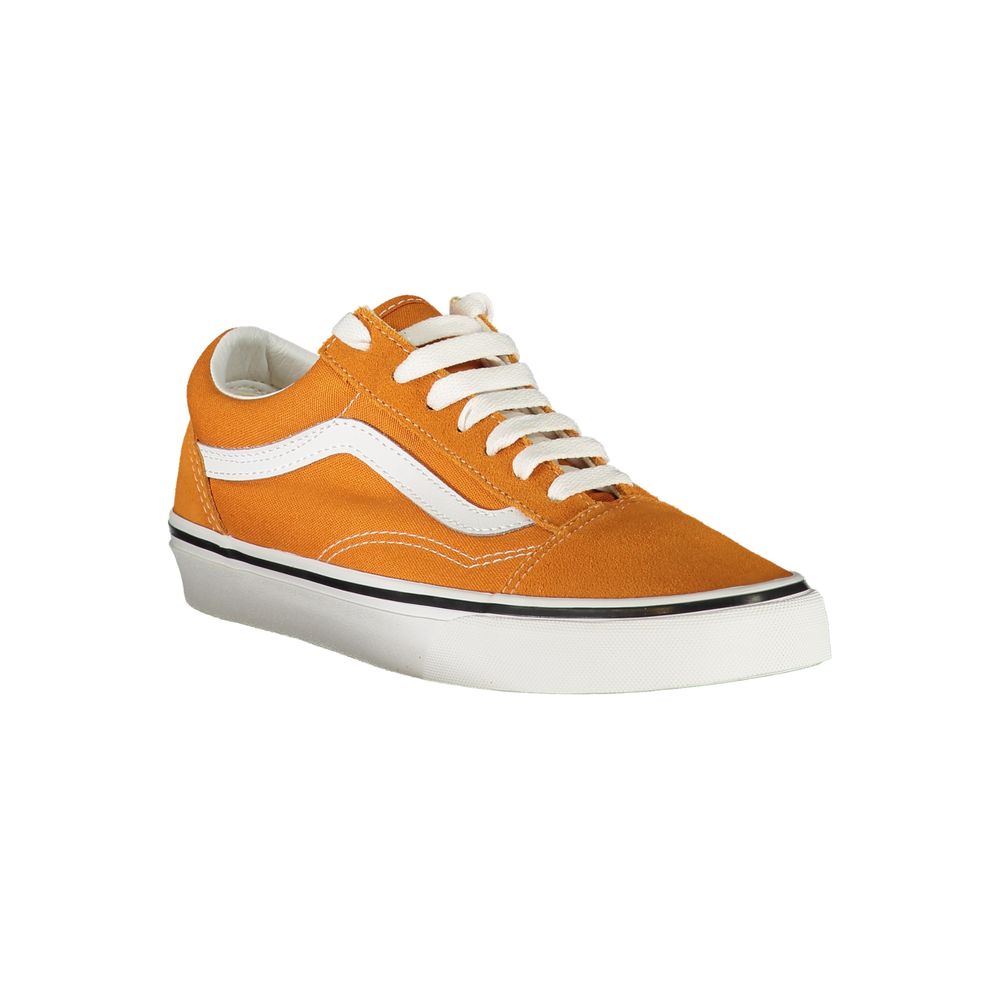 Orange Polyester Sneaker - ventzia