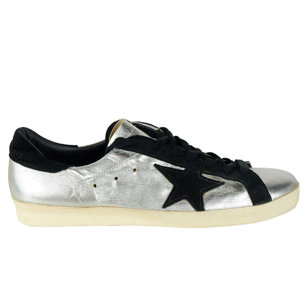 Gray Calfskin Sneaker