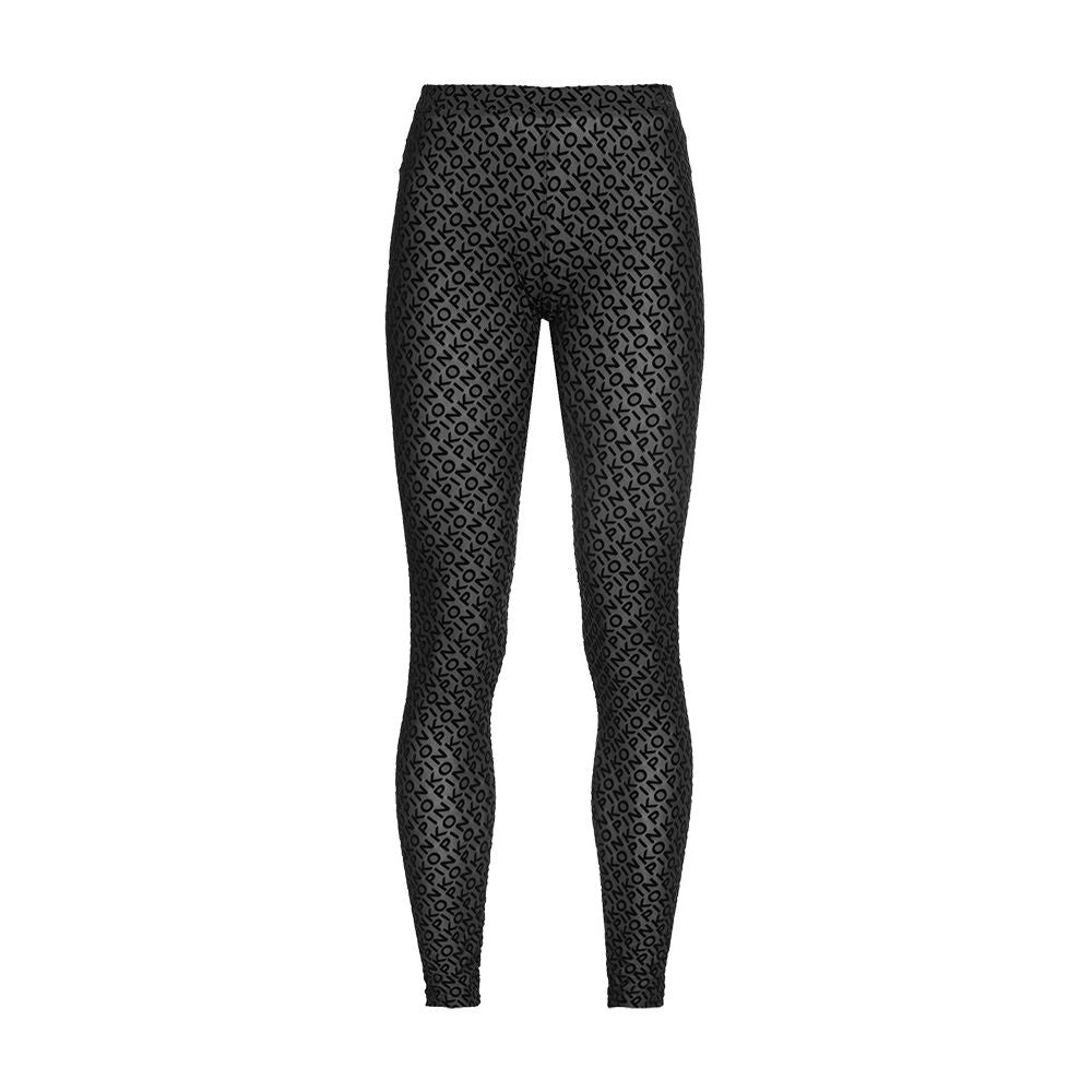 Black Nylon Jeans & Pant - ventzia