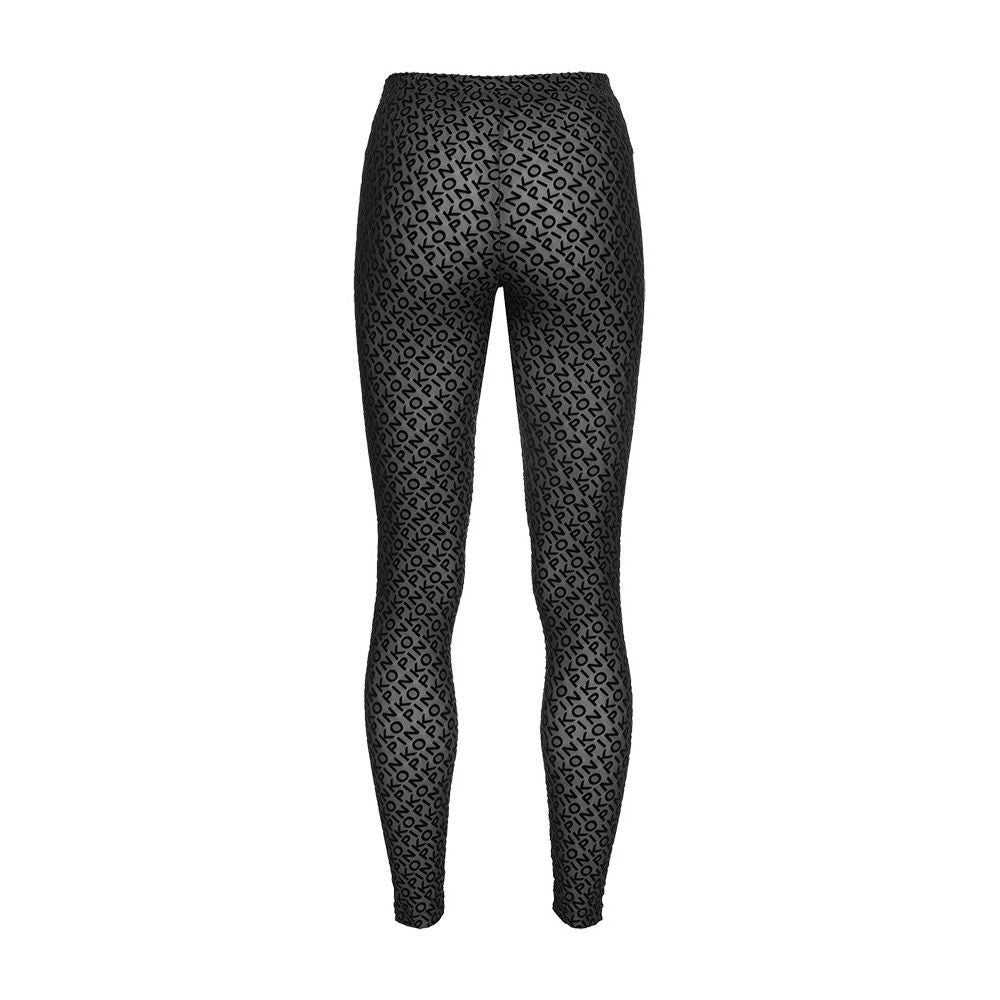 Black Nylon Jeans & Pant - ventzia