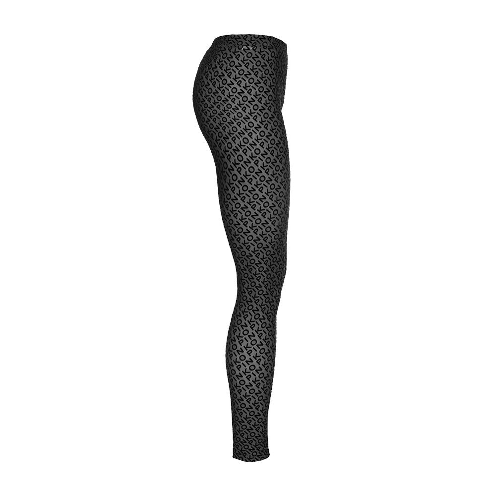 Black Nylon Jeans & Pant - ventzia