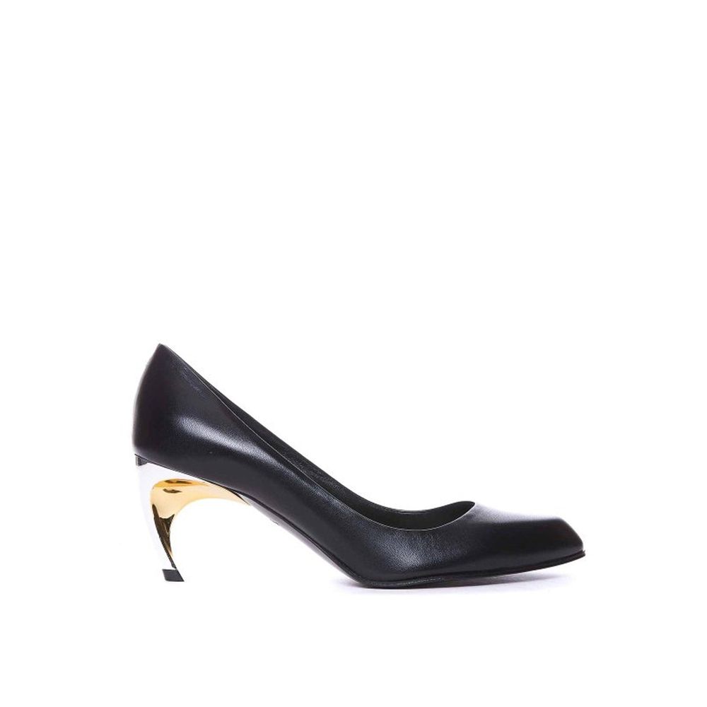 Armadillo Leather Pumps - ventzia