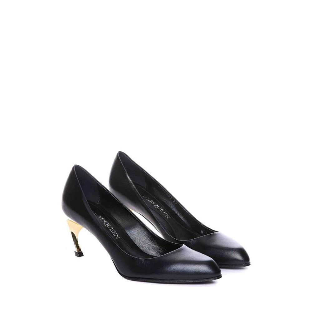 Armadillo Leather Pumps - ventzia